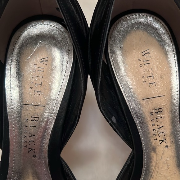 🖤PRICE DROP🖤 BLACK HOUSE WHITE MARKET OPEN TOE WITH 3 INCH HEEL - Picture 6 of 6